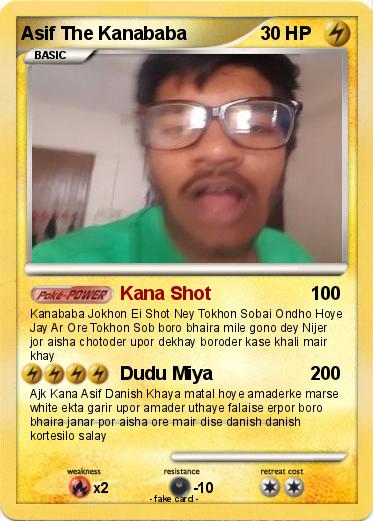 Pokemon Asif The Kanababa
