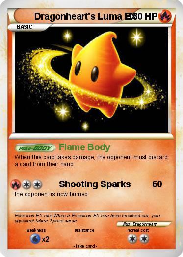 Pokemon Dragonheart's Luma EX