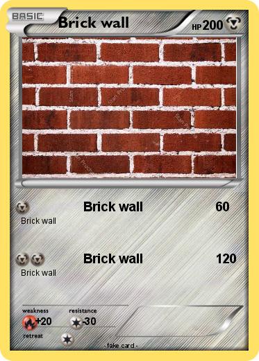 Pokemon Brick wall