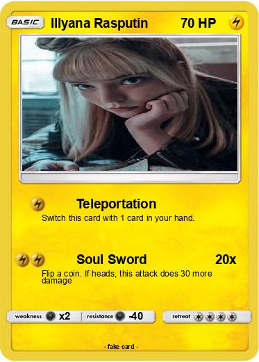 Pokemon Illyana Rasputin