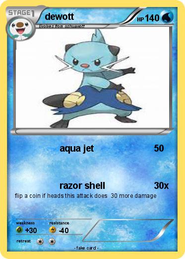 Pokemon dewott