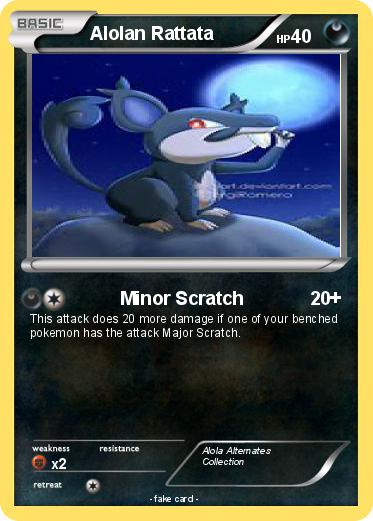 Pokemon Alolan Rattata