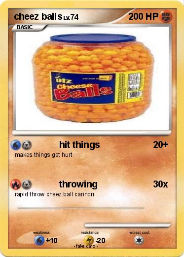 Pokemon cheez balls