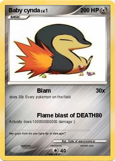 Pokemon Baby cynda