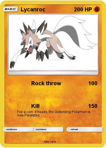 Pokemon Lycanroc