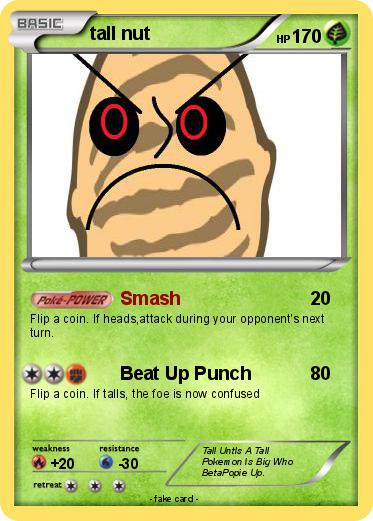 Pokemon tall nut