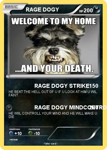 Pokemon RAGE DOGY
