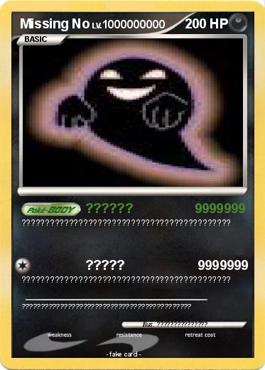 Pokemon Missing No