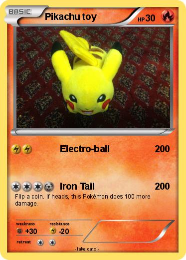 Pokemon Pikachu toy