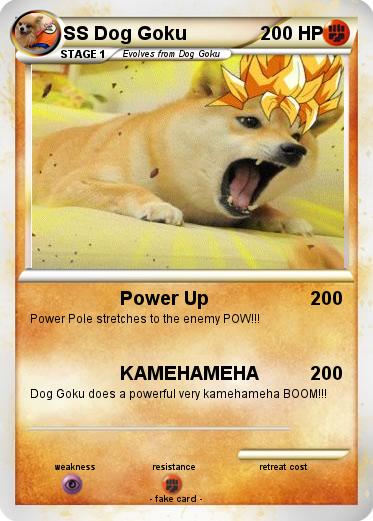 Pokemon SS Dog Goku