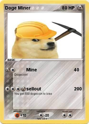 Pokemon Doge Miner