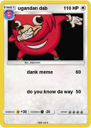 Pokemon ugandan dab
