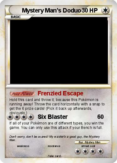 Pokemon Mystery Man's Doduo