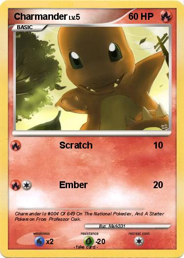 Pokemon Charmander