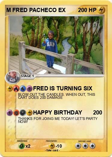 Pokemon M FRED PACHECO EX