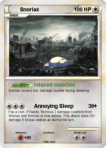 Pokemon Snorlax
