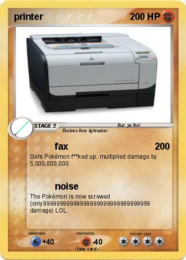 Pokemon printer