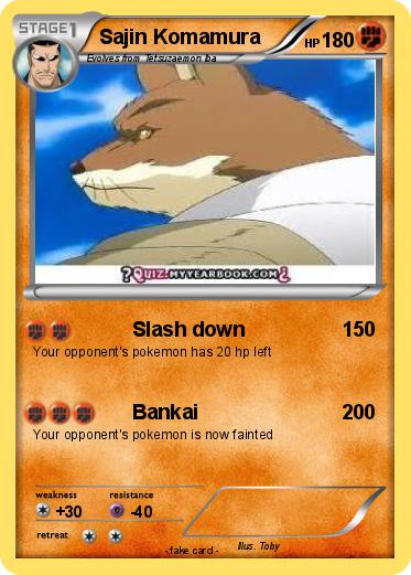 Pokemon Sajin Komamura
