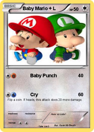 Pokemon Baby Mario + L