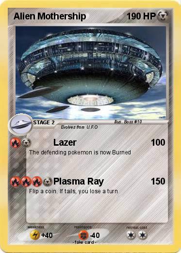 Pokemon Alien Mothership
