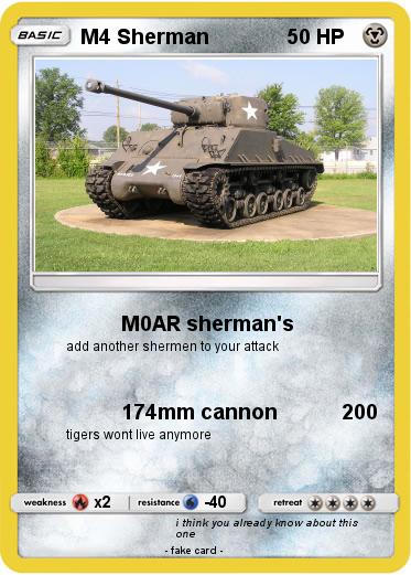 Pokemon M4 Sherman