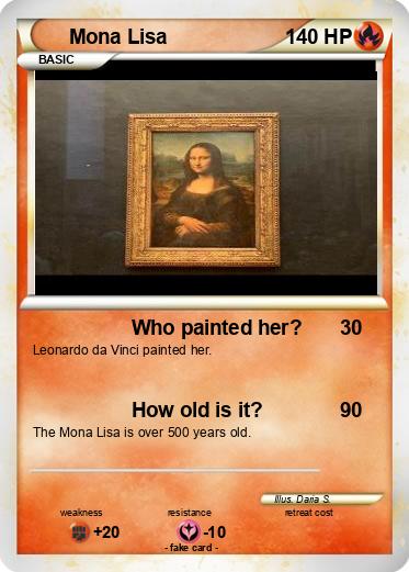 Pokemon Mona Lisa