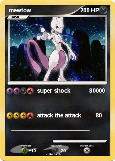 Pokemon mewtow