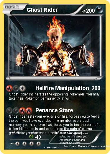 Pokemon Ghost Rider