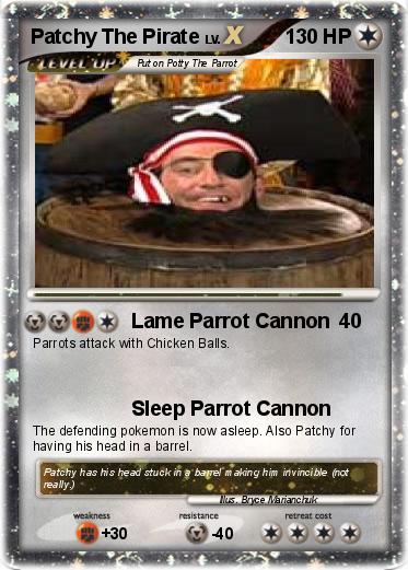 Pokemon Patchy The Pirate