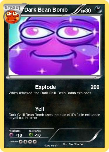 Pokemon Dark Bean Bomb