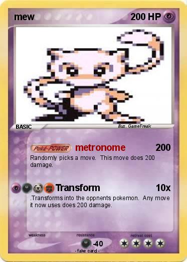 Pokemon mew