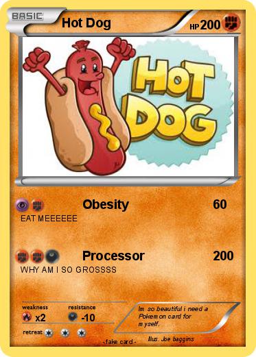 Pokemon Hot Dog