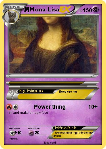 Pokemon Mona Lisa