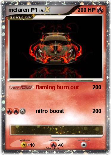 Pokemon mclaren P1