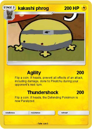 Pokemon kakashi phrog
