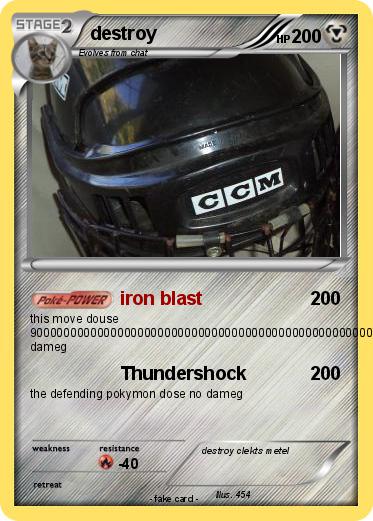 Pokemon destroy