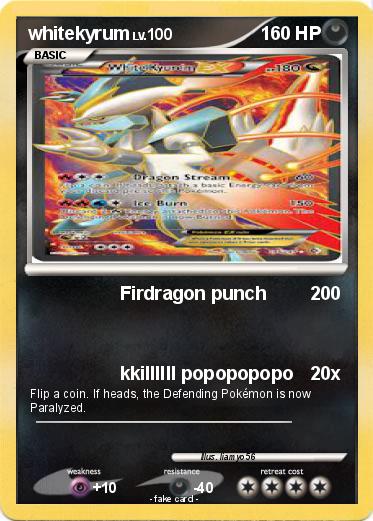 Pokemon whitekyrum