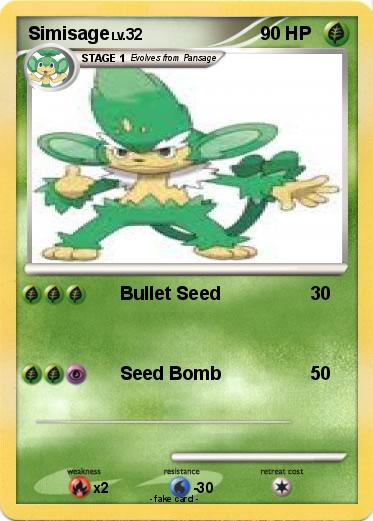 Pokemon Simisage