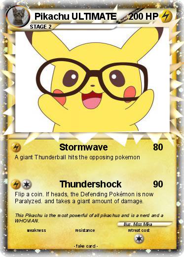 Pokemon Pikachu ULTIMATE