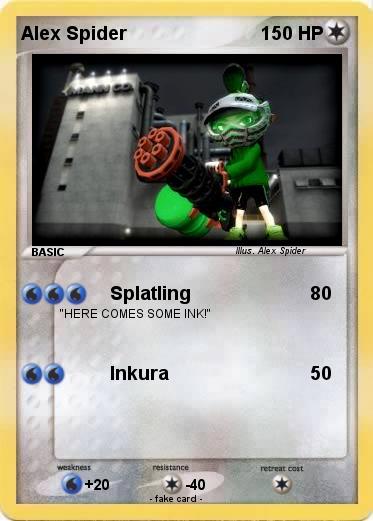 Pokemon Alex Spider