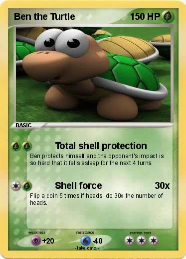 Pokemon Ben the Turtle