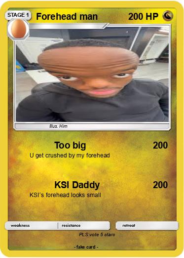 Pokemon Forehead man