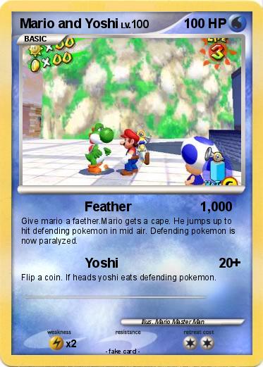 Pokemon Mario and Yoshi