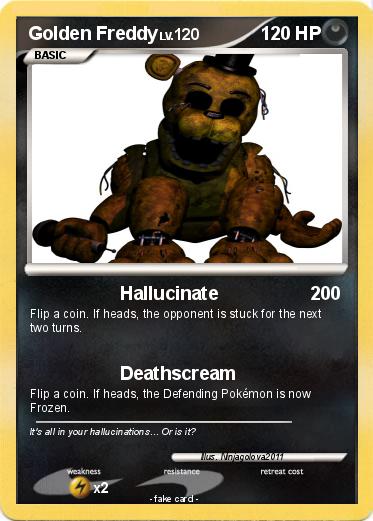 Pokemon Golden Freddy