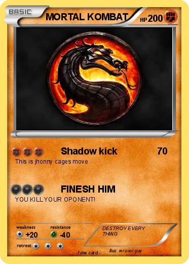 Pokemon MORTAL KOMBAT