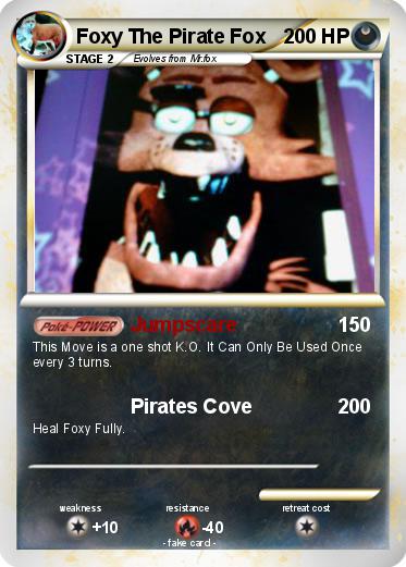 Pokemon Foxy The Pirate Fox