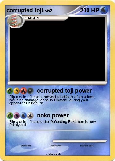 Pokemon corrupted toji
