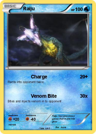 Pokemon Raiju