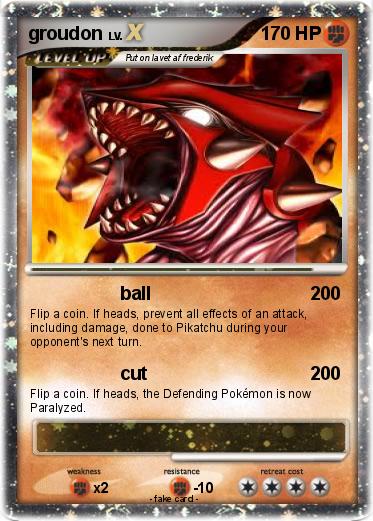 Pokemon groudon