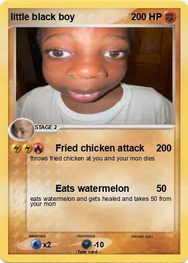 Pokemon little black boy
